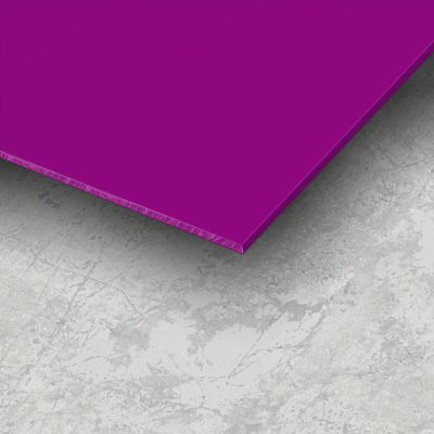 2.5mm Thick Plumb Gloss Coloured Hygienic Wall Cladding Sheets